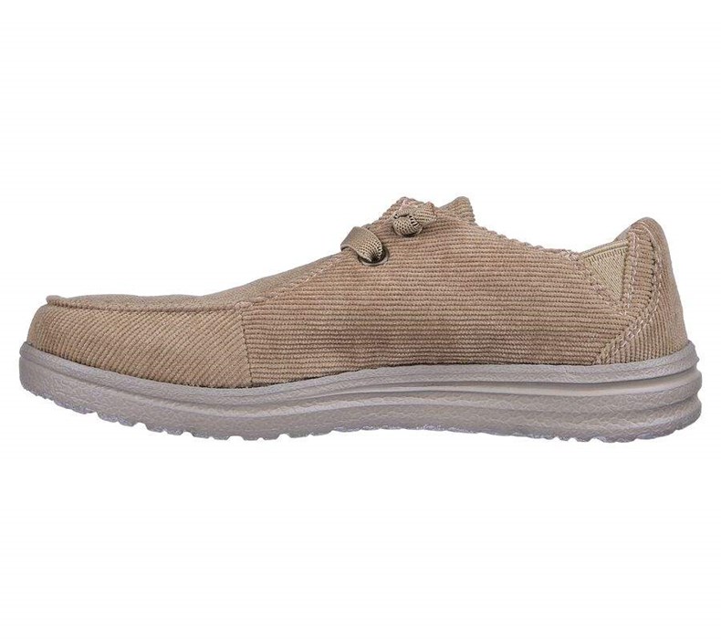 Chlapecké Boty Casual Skechers Melson - Zandro Hnědožlutý | UFPALSQ-04