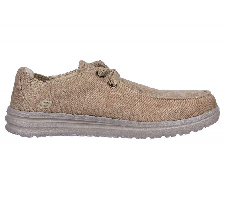 Chlapecké Boty Casual Skechers Melson - Zandro Hnědožlutý | UFPALSQ-04