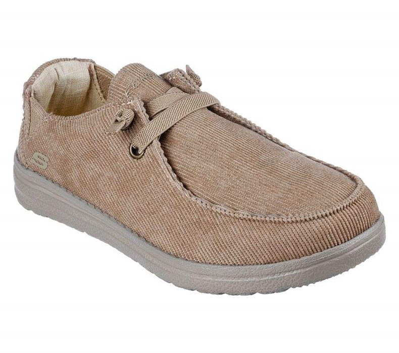 Chlapecké Boty Casual Skechers Melson - Zandro Hnědožlutý | UFPALSQ-04