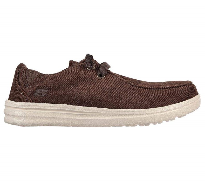 Chlapecké Boty Casual Skechers Melson - Zandro Hnědé | YWUDKVM-01