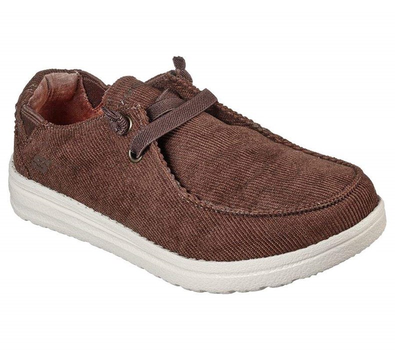 Chlapecké Boty Casual Skechers Melson - Zandro Hnědé | YWUDKVM-01