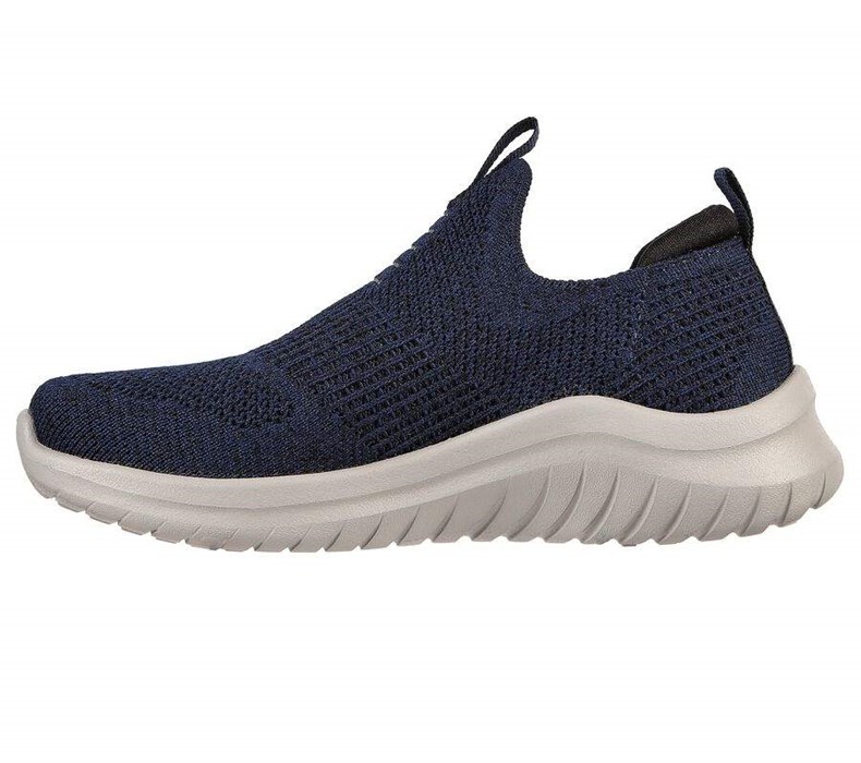 Chlapecké Boty Casual Skechers Ultra Flex 2.0 - Mirkon Tmavě Blankyt | AUMDYXL-20