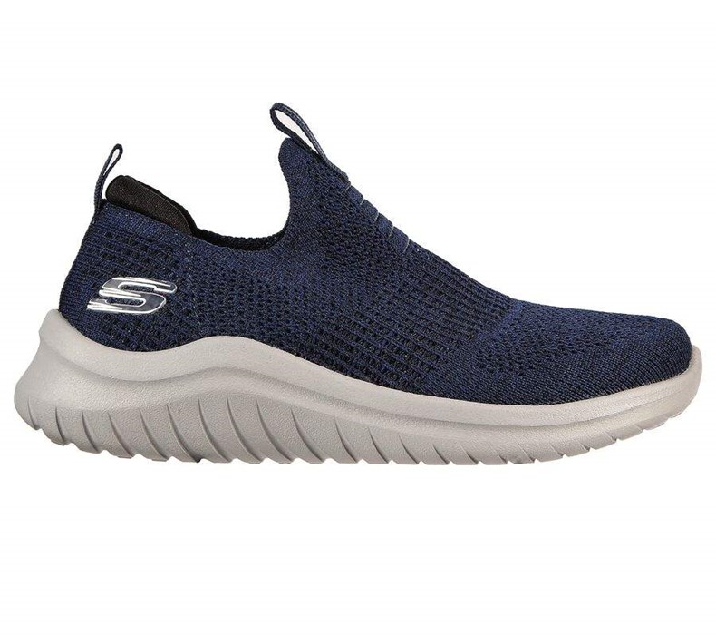 Chlapecké Boty Casual Skechers Ultra Flex 2.0 - Mirkon Tmavě Blankyt | AUMDYXL-20