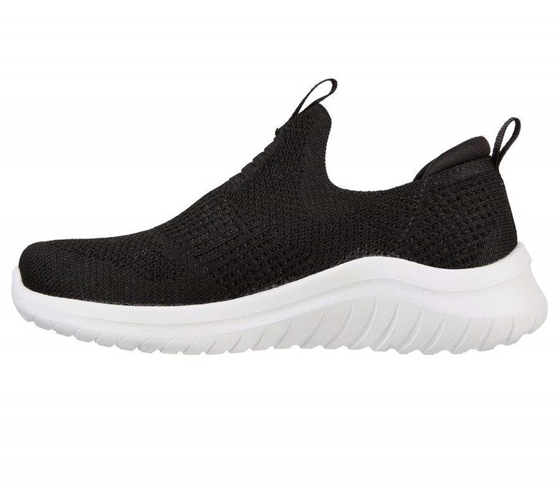 Chlapecké Boty Casual Skechers Ultra Flex 2.0 - Mirkon Černé Bílé | ZBINLVQ-86