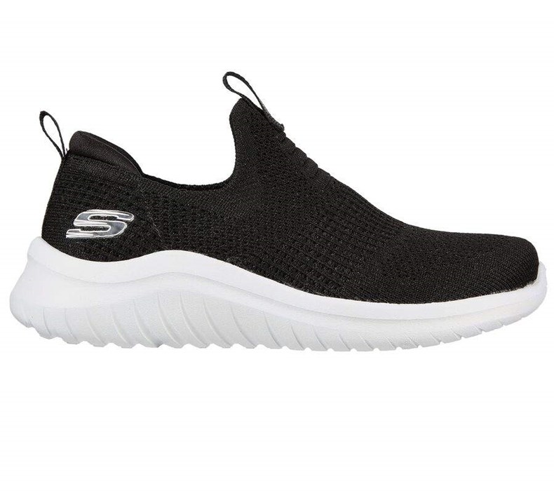 Chlapecké Boty Casual Skechers Ultra Flex 2.0 - Mirkon Černé Bílé | ZBINLVQ-86