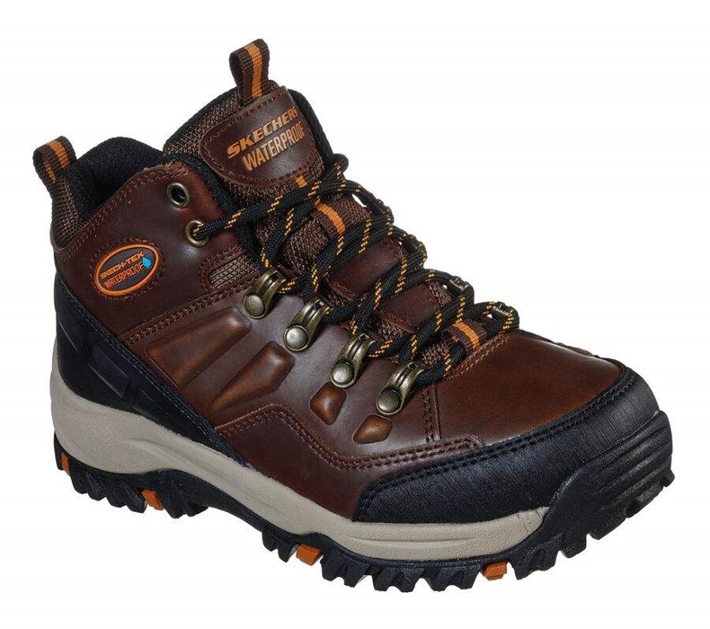 Chlapecké Boty Skechers Relment - Traven Hnědé | KHEFUBX-61