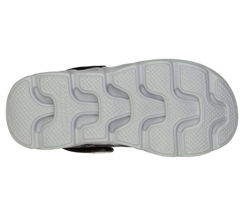 Chlapecké Mokasíny Skechers Hypno-Splash - Cozy Blast Černé Šedé | XEJDRMB-05