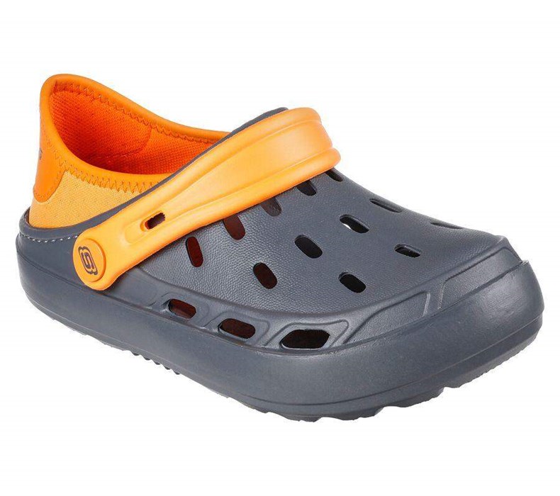 Chlapecké Mokasíny Skechers Swifters II Šedé Oranžové | CNQMEXU-91