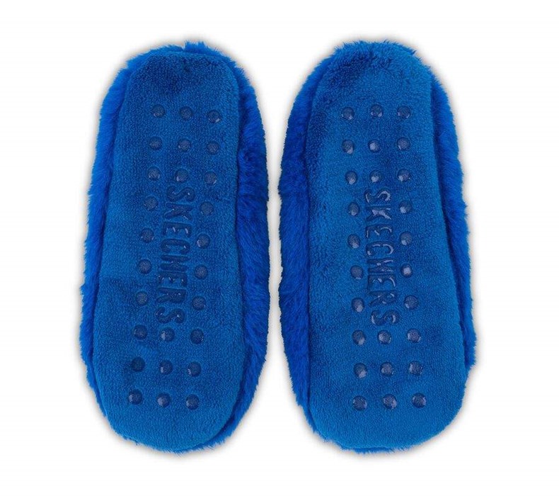 Chlapecké Ponožky Skechers Cool Dino Pantofle - 1 Pack Blankyt | ETQVYGA-32