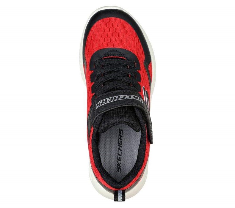 Chlapecké Tenisky Skechers Microspec Max - Torvix Červené Černé | HOTYBXE-08