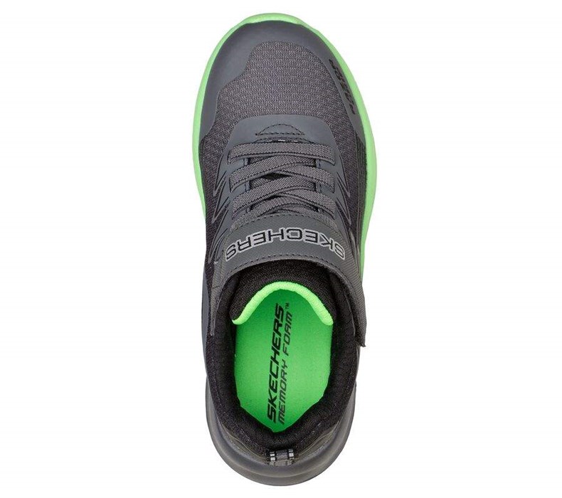 Chlapecké Tenisky Skechers Razor Grip Šedé Zelene | BUNZEPJ-05