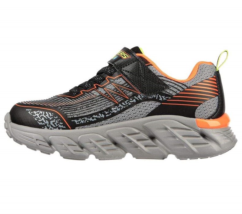 Chlapecké Tenisky Skechers Tech-Grip Šedé Černé | EQPLNBZ-94