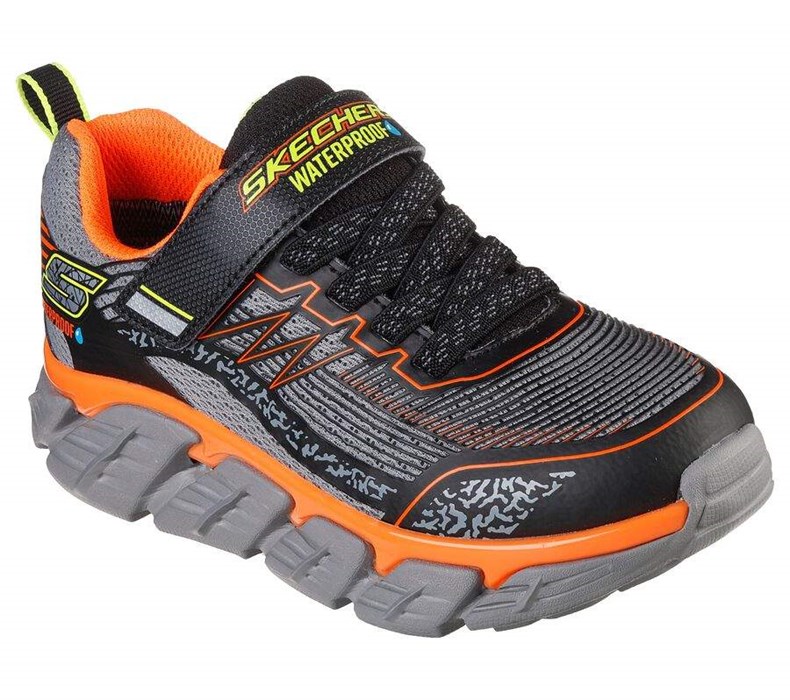 Chlapecké Tenisky Skechers Tech-Grip Šedé Černé | EQPLNBZ-94