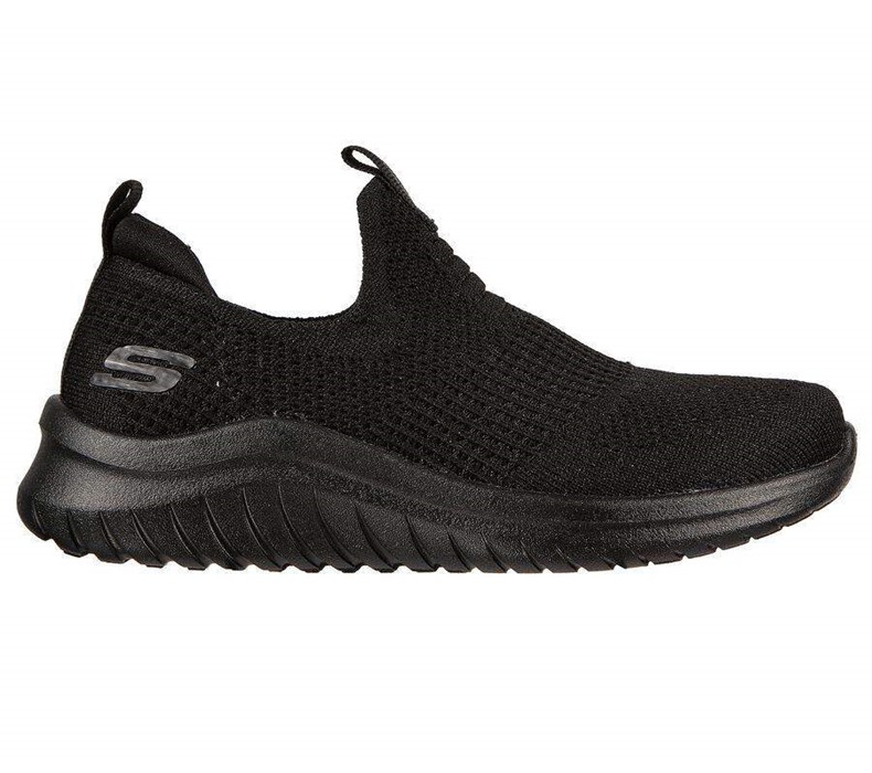 Chlapecké Tenisky Skechers Ultra Flex 2.0 - Mirkon Černé | FXLSQCP-27