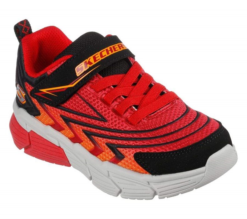 Chlapecké Tenisky Skechers Vector-Matrix - Voltonik Červené Černé | PXRUMTI-01