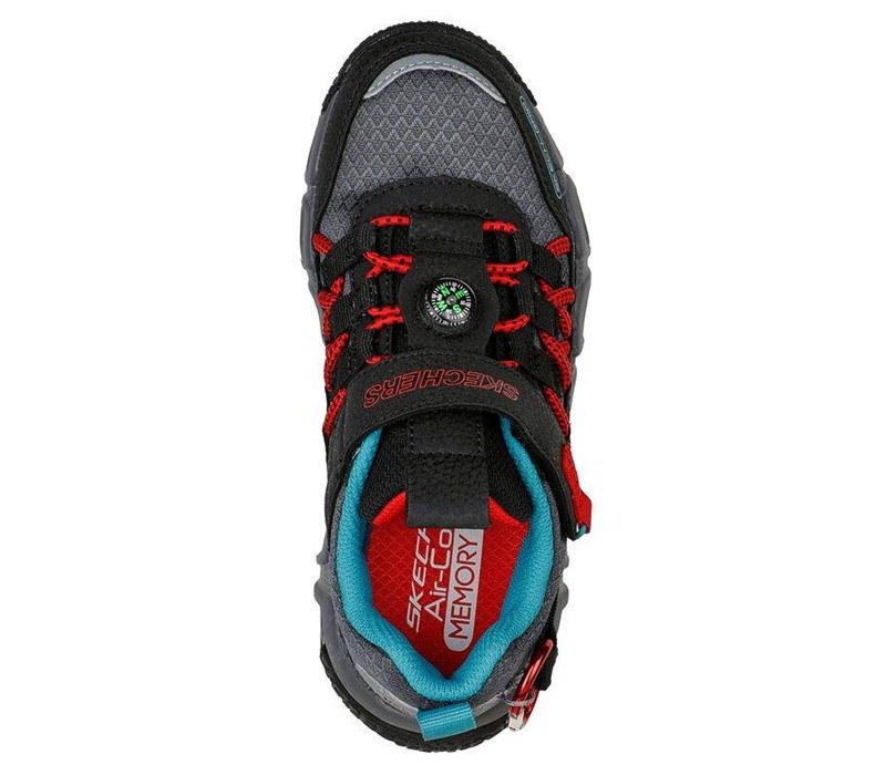 Chlapecké Tenisky Skechers Velocitrek - Pro Scout Černé Červené | BAGCEZJ-72