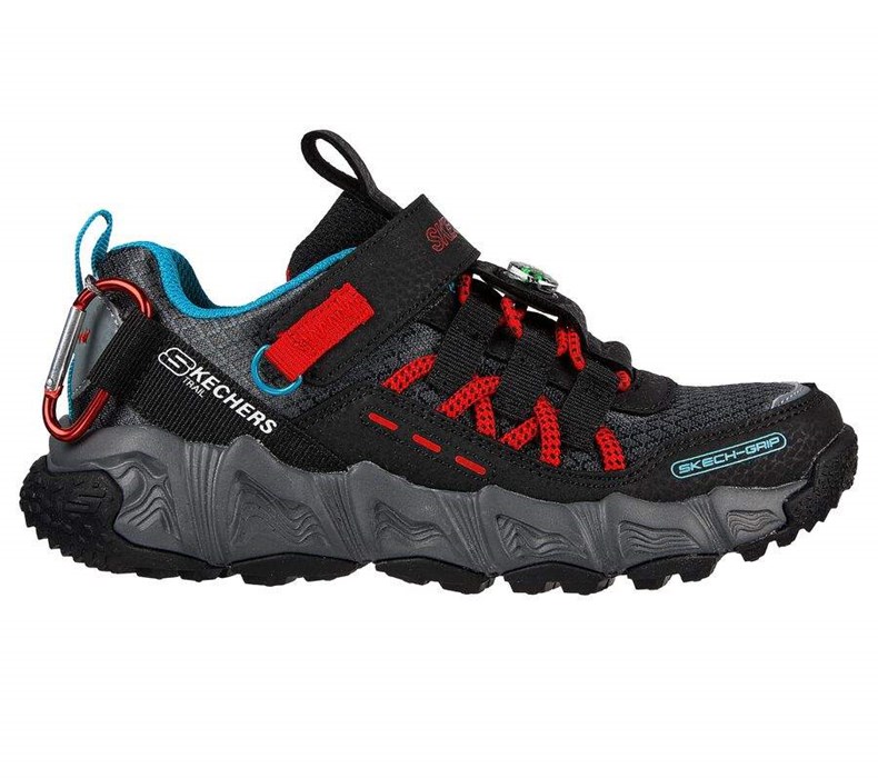 Chlapecké Tenisky Skechers Velocitrek - Pro Scout Černé Červené | BAGCEZJ-72