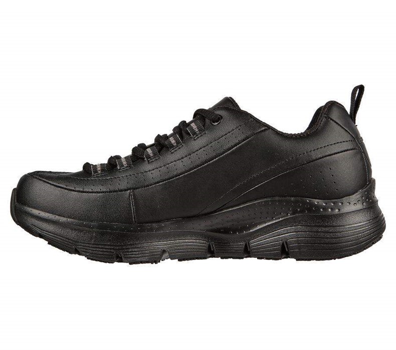 Dámské Bezpečnostní Boty Skechers Arch Fit SR - Trickell II Černé | SHCBRTI-96