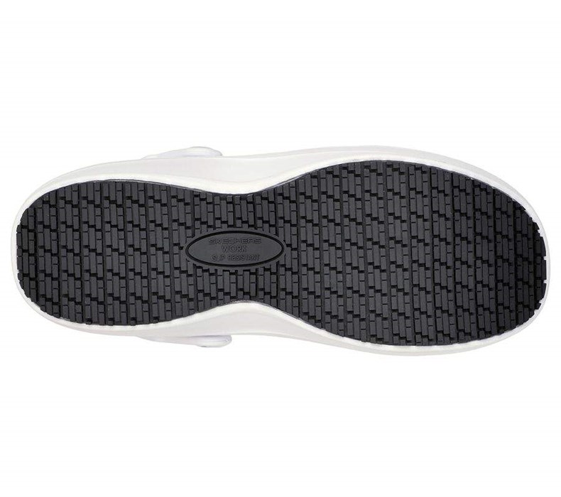 Dámské Bezpečnostní Boty Skechers Arch Fit: Riverbound - Pasay SR Bílé | VDEINCQ-49