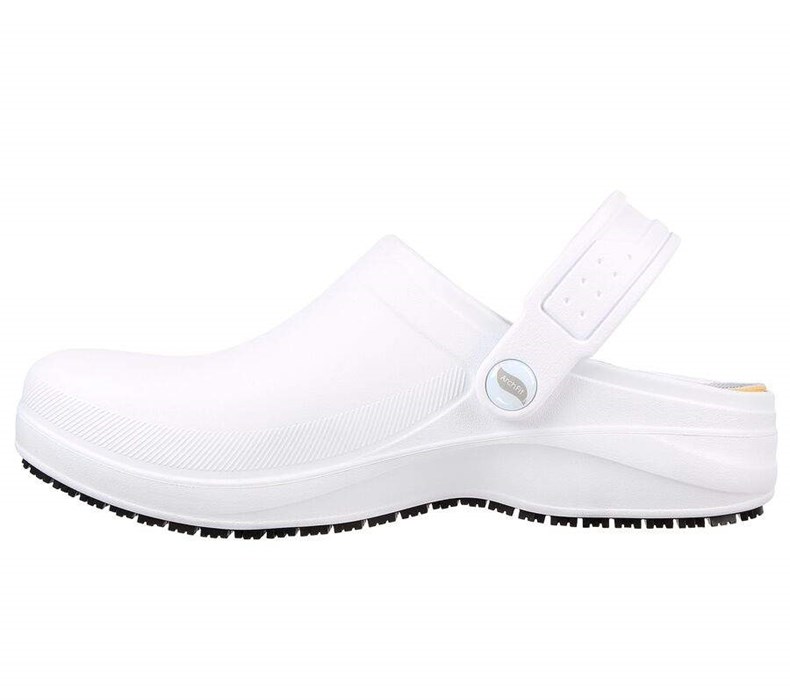 Dámské Bezpečnostní Boty Skechers Arch Fit: Riverbound - Pasay SR Bílé | VDEINCQ-49