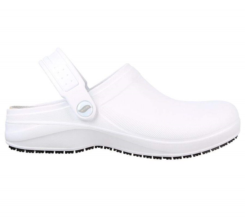 Dámské Bezpečnostní Boty Skechers Arch Fit: Riverbound - Pasay SR Bílé | VDEINCQ-49