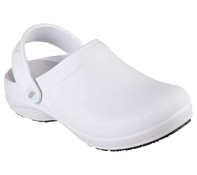 Dámské Bezpečnostní Boty Skechers Arch Fit: Riverbound - Pasay SR Bílé | VDEINCQ-49