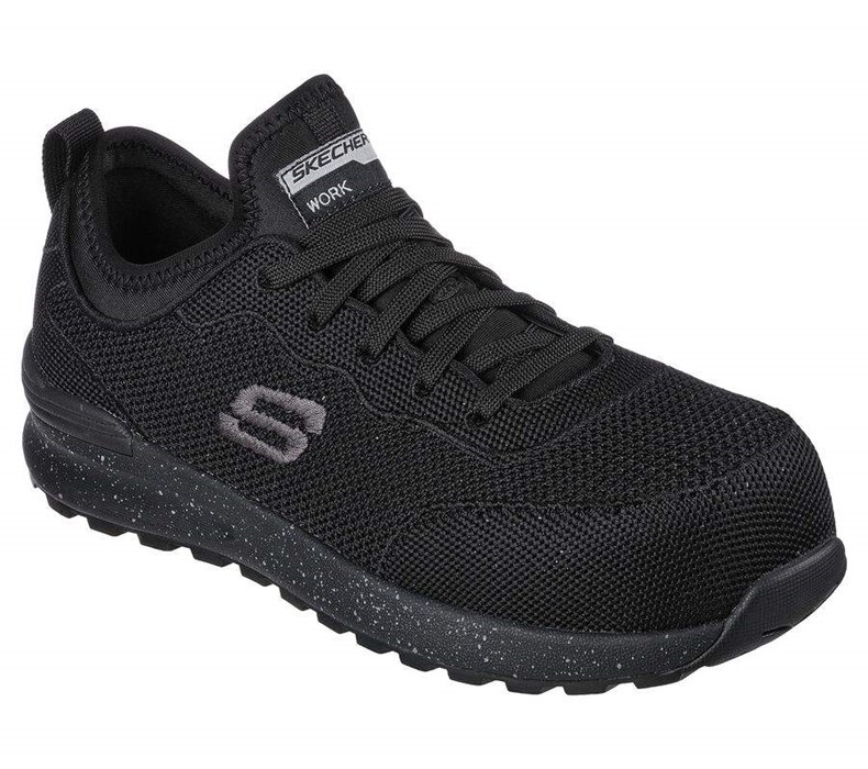 Dámské Bezpečnostní Boty Skechers Bulklin - Balran Comp Špicí Černé | REYQXJU-38