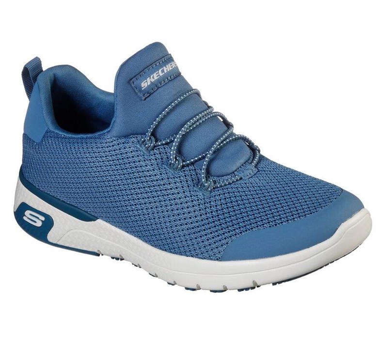 Dámské Bezpečnostní Boty Skechers Relaxed Fit: Marsing - Waiola SR Blankyt | DCPTHYE-82