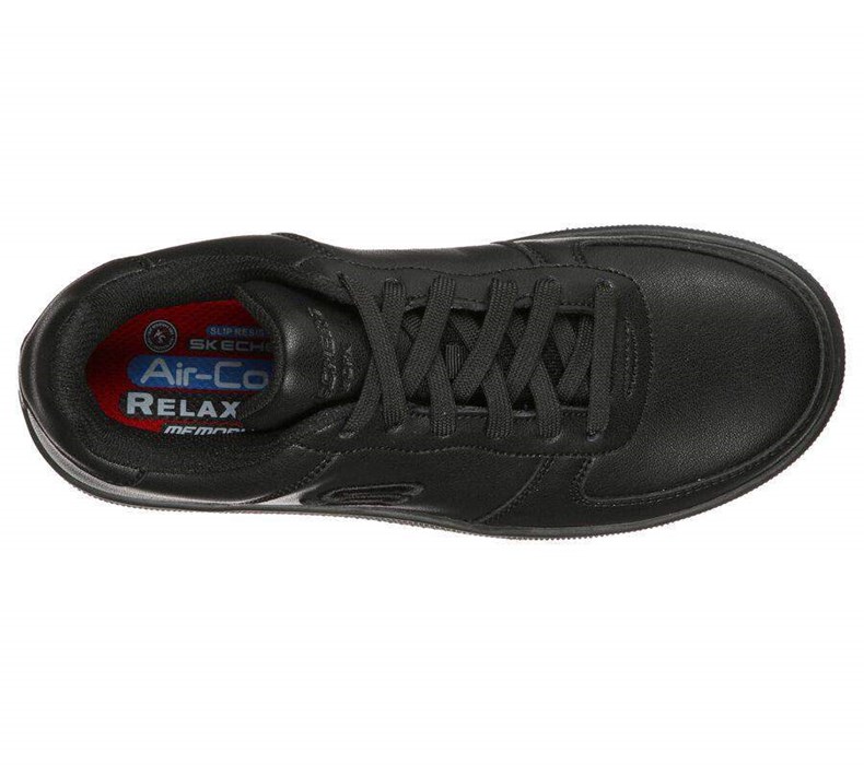 Dámské Bezpečnostní Boty Skechers Relaxed Fit: Vibsie SR Černé | OPERYZI-64