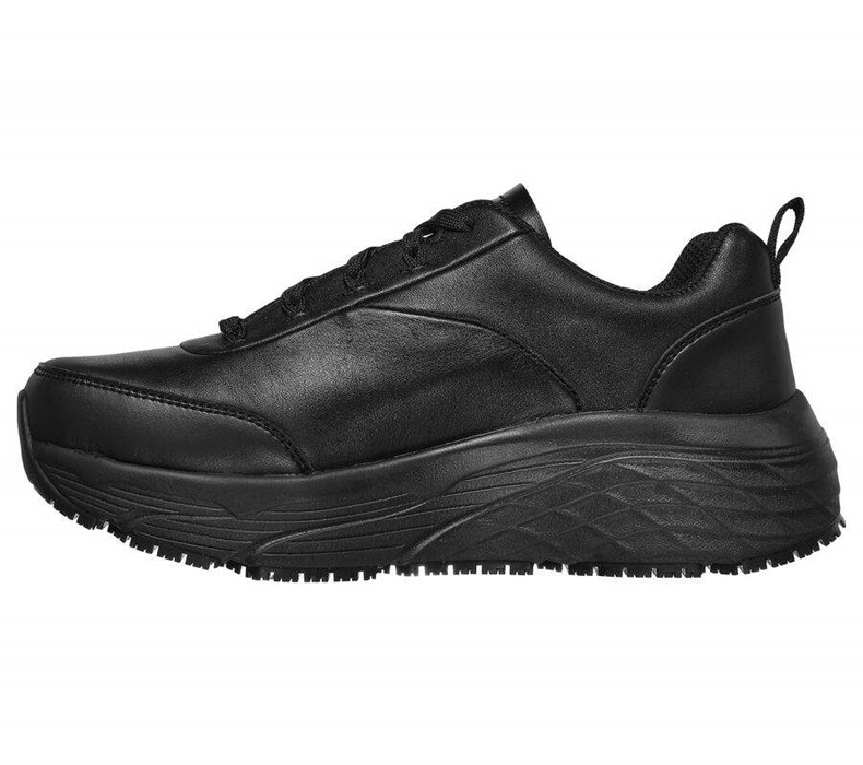 Dámské Bezpečnostní Boty Skechers Relaxed Fit: Max Cushioning Elite SR - Kajus Černé | TUBSRJQ-72