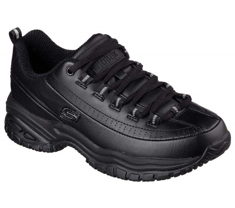 Dámské Bezpečnostní Boty Skechers Soft Stride - Softie Černé | GWHTBPK-40