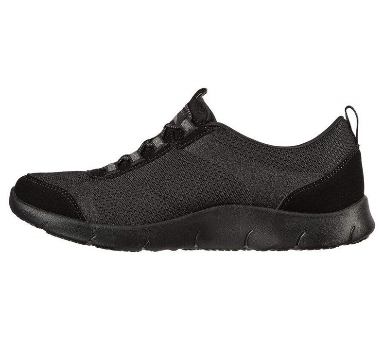 Dámské Boty Casual Skechers Arch Fit Refine - Her Best Černé | DULBFVG-90