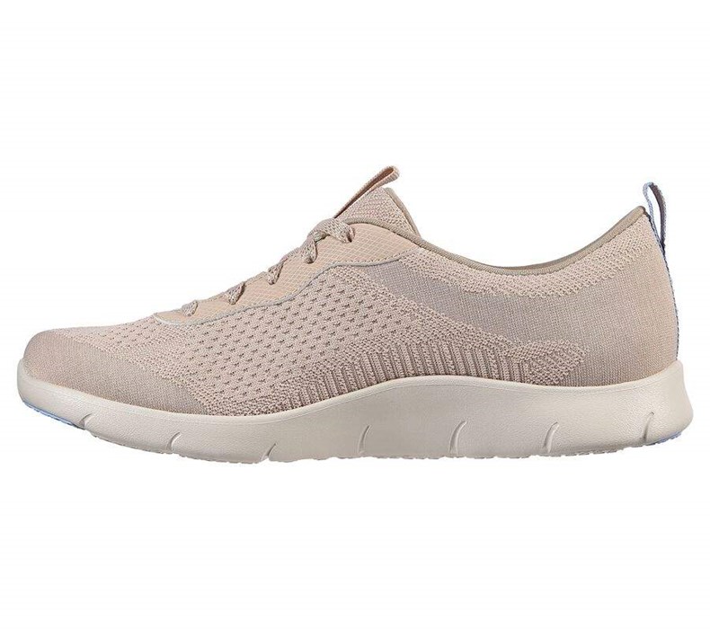 Dámské Boty Casual Skechers Arch Fit Refine - Lavish Šedé Hnědé | XVTILJZ-89