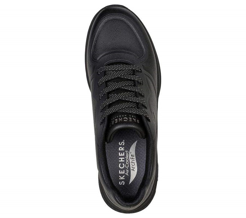 Dámské Boty Casual Skechers Arch Fit: S-Miles - Mile Makers Černé | CKBPRHF-45