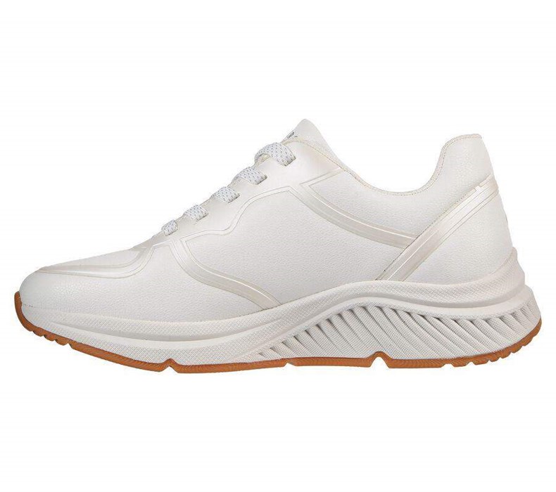 Dámské Boty Casual Skechers Arch Fit: S-Miles - Mile Makers Bílé | GMSRUEI-35