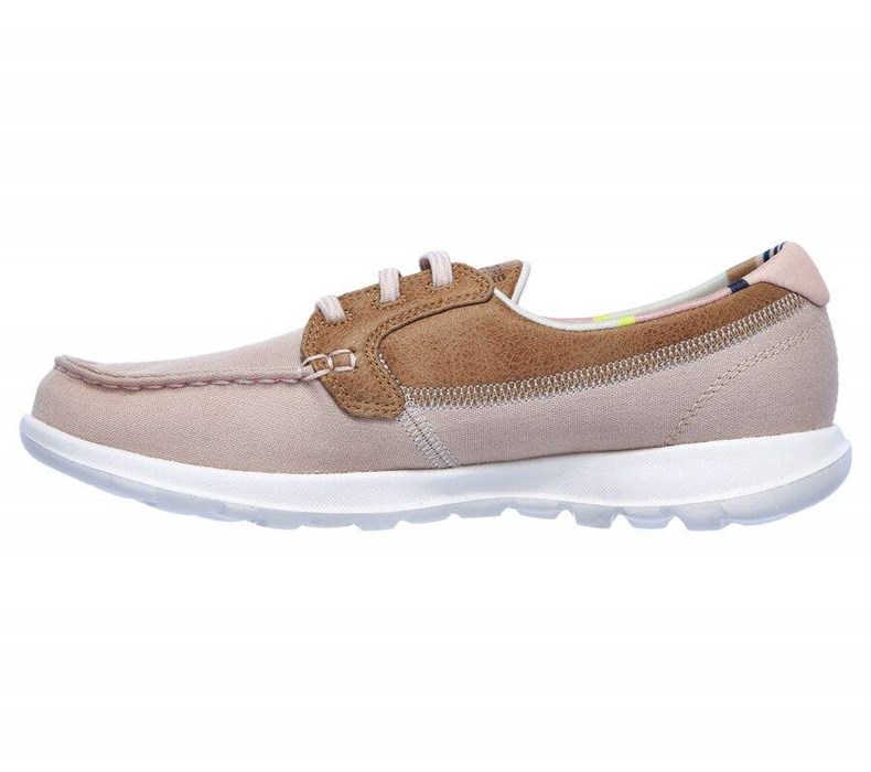 Dámské Boty Casual Skechers GOwalk Lite - Playa Vista Světle Růžové | HULWZSE-96