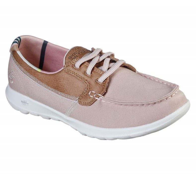 Dámské Boty Casual Skechers GOwalk Lite - Playa Vista Světle Růžové | HULWZSE-96