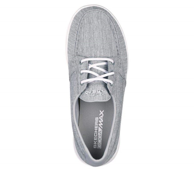 Dámské Boty Casual Skechers GOwalk Lite - Isla Světle Šedé | IAUFKEG-84