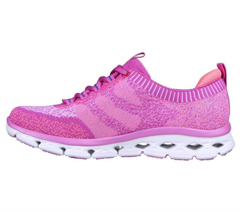 Dámské Boty Casual Skechers Glide-Step Flex - Cosmic Spirit Fialové | QCVTOFM-49