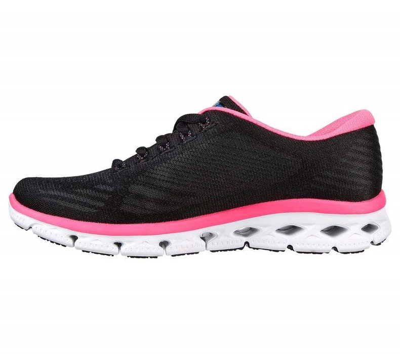 Dámské Boty Casual Skechers Glide-Step Flex - Sheer Virtue Černé Růžové | RJBNWDY-12