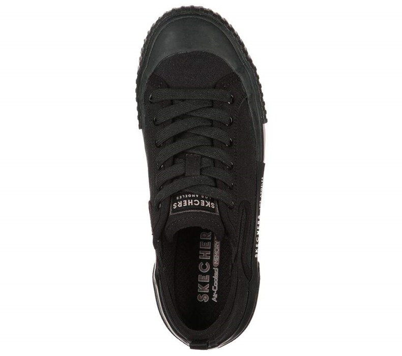 Dámské Boty Casual Skechers New Moon - Total Eclipse Černé | XZGVNTM-12