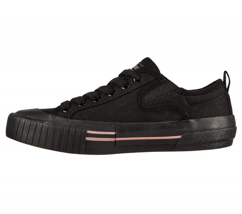 Dámské Boty Casual Skechers New Moon - Total Eclipse Černé | XZGVNTM-12