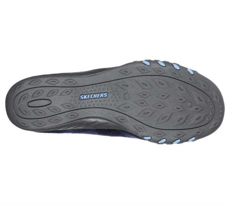 Dámské Boty Casual Skechers Relaxed Fit: Breathe-Easy - Opportuknity Tmavě Blankyt | GKLIDXE-46