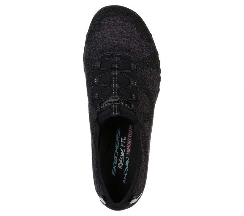 Dámské Boty Casual Skechers Relaxed Fit: Breathe-Easy - Opportuknity Černé | JQUGYCW-70