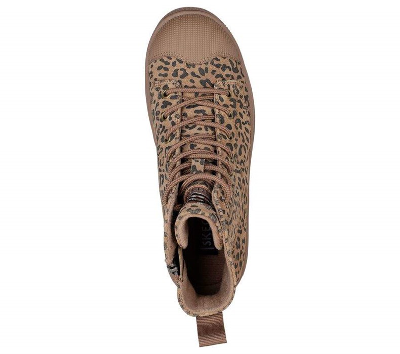 Dámské Boty Casual Skechers Roadies - Feline Fierce Leopard | PYIBNGW-81