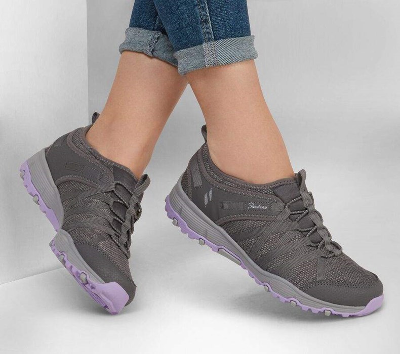 Dámské Boty Casual Skechers Seager Hiker - Topanga Šedé | PUJBLFQ-27