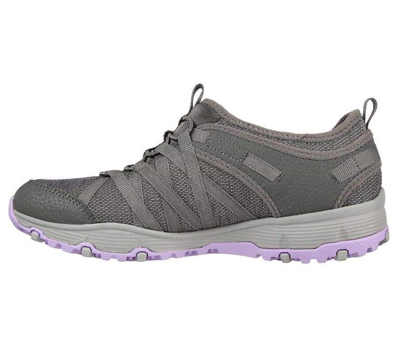 Dámské Boty Casual Skechers Seager Hiker - Topanga Šedé | PUJBLFQ-27