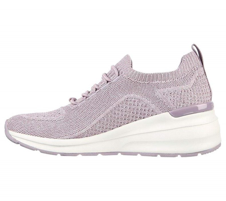 Dámské Boty Na Klínku Skechers Billion - Woven Walks Fialové | PHQLNDC-91