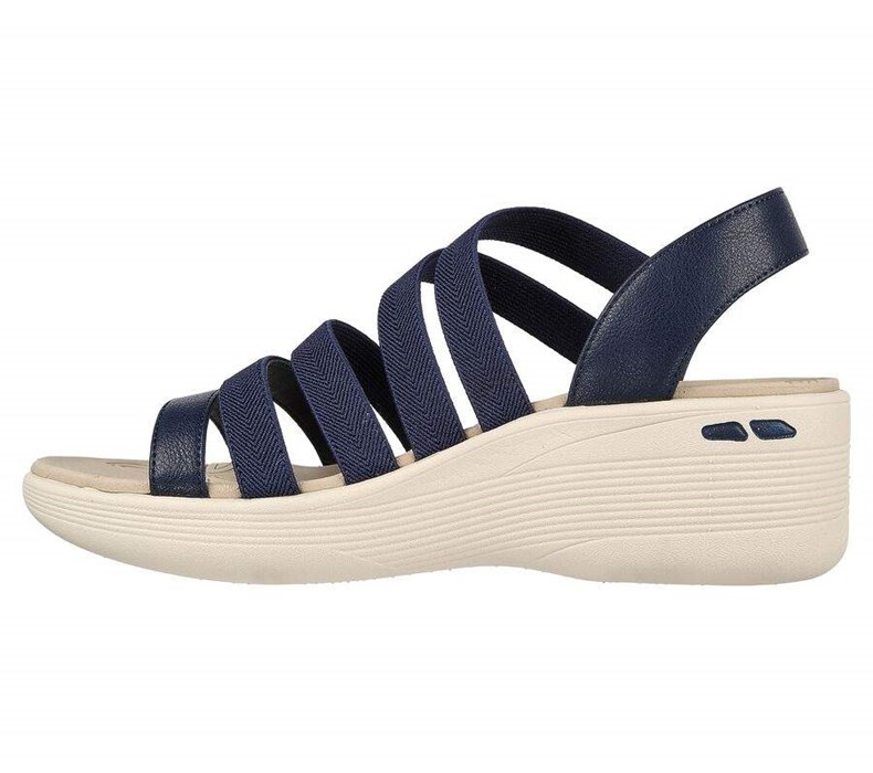 Dámské Boty Na Klínku Skechers Pier-Lite - All You Tmavě Blankyt | DCILUJS-08