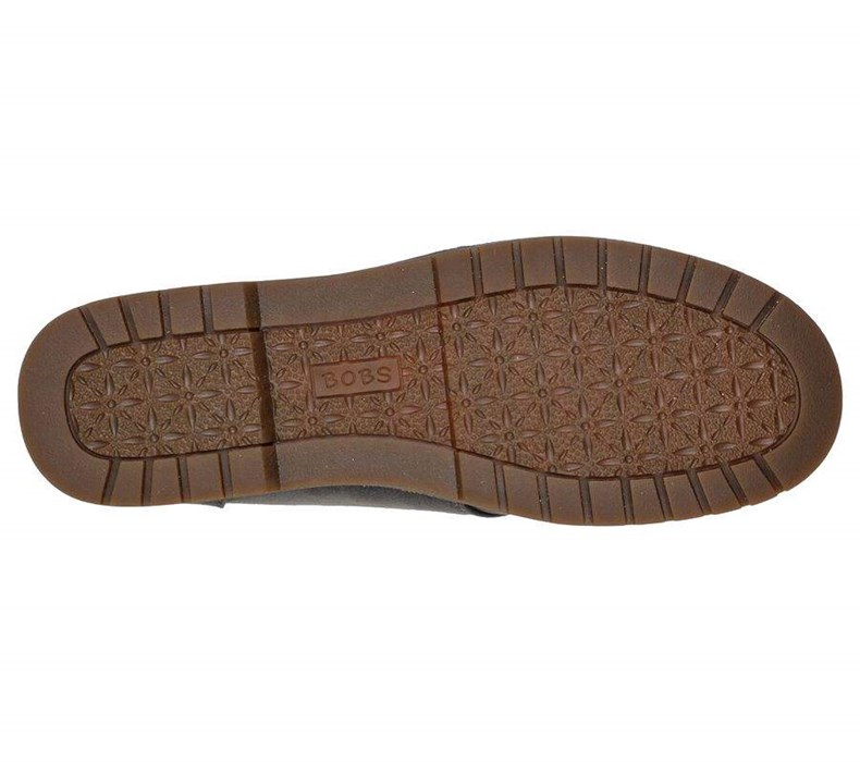 Dámské Boty Skechers BOBS Chill Lugs - Snuggle Life Šedé | DTXYMHF-34